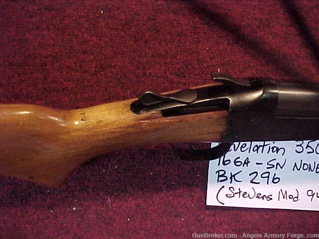 BK#296  Revelation Model 350H (Stevens Mod 94) 16 ga Shotgun-img-4