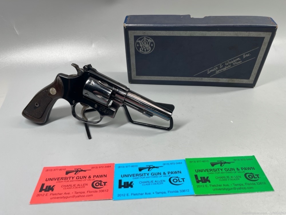SMITH AND WESSON MODEL 51 22 MAGNUM 3.5 INCH 6 RD CYLINDER BLUED .-img-1
