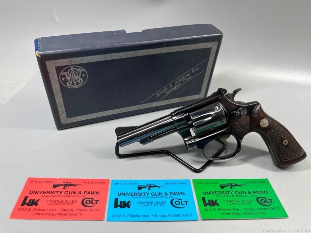 SMITH AND WESSON MODEL 51 22 MAGNUM 3.5 INCH 6 RD CYLINDER BLUED .-img-17