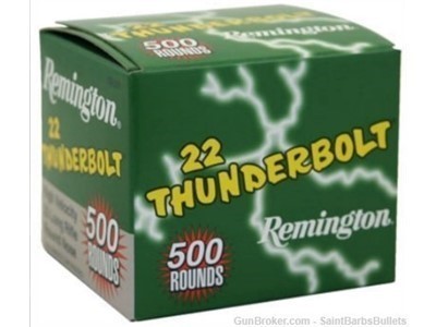 Remington Thunderbolt .22 LR 40 Grain Lead Round Nose - 5000 Rounds