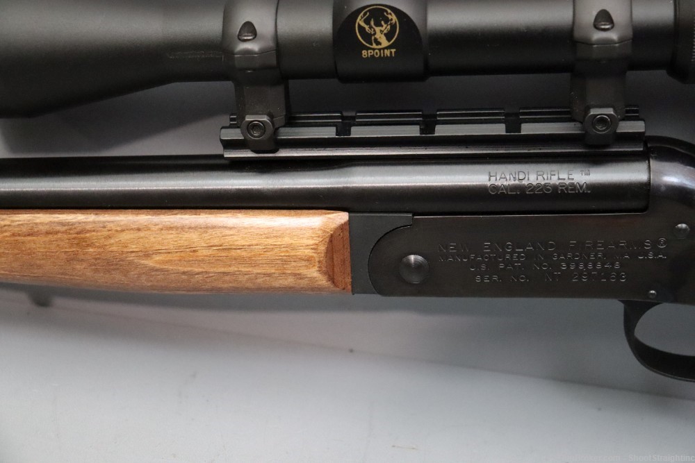 New England Firearms Handi-Rifle 22" .223 Rem w/Optic-img-7