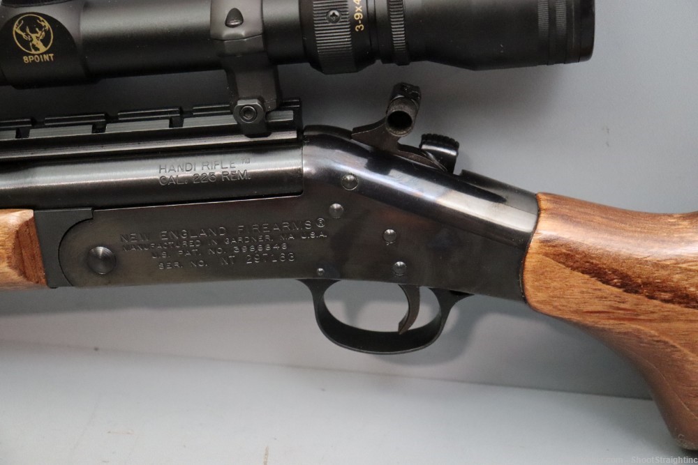 New England Firearms Handi-Rifle 22" .223 Rem w/Optic-img-4