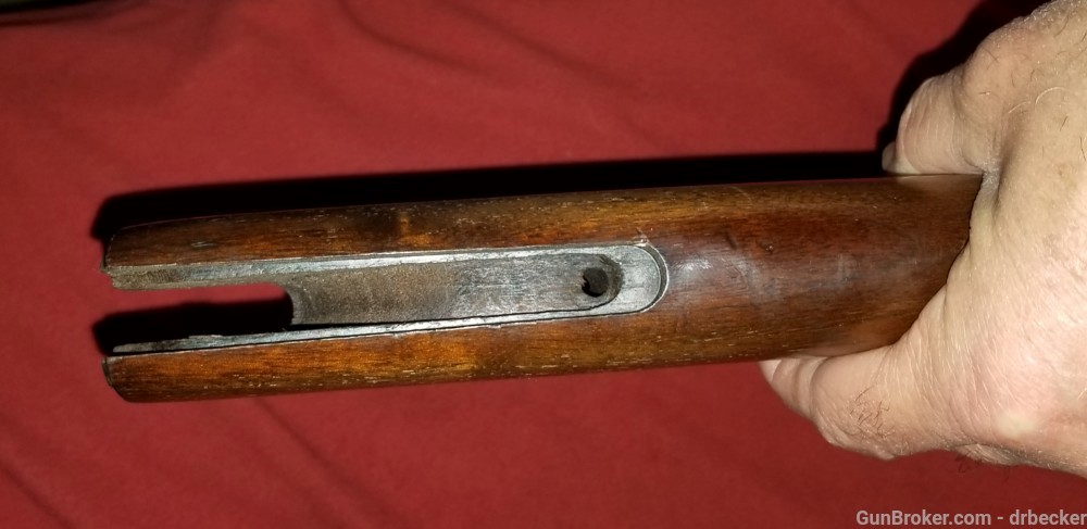 Winchester model 94 pre 64 stock w  steel buttplate on it -img-5