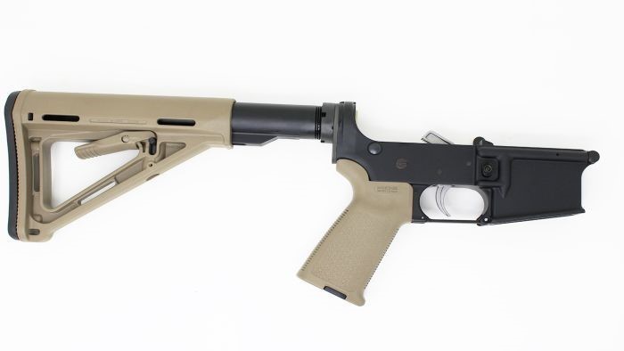 Anderson Manufacturing AM-15 Complete Lower Magpul MOE FDE B2-K402-B001-img-0