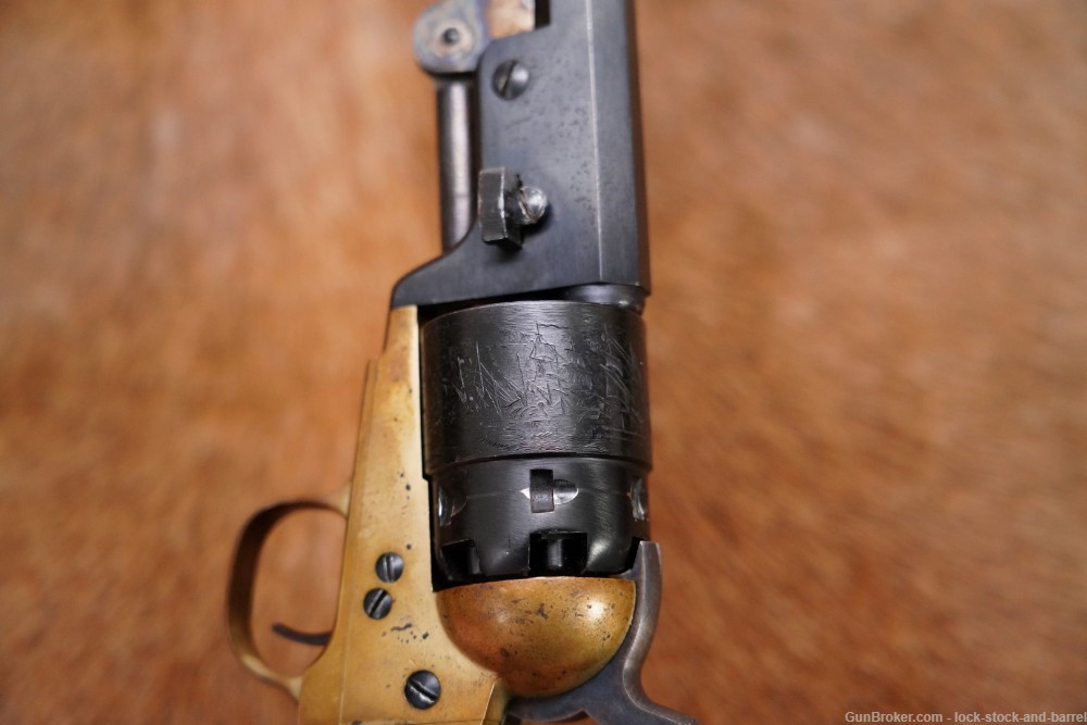 Italian Model 1851 Navy  .44 Cal. 7.5" Percussion Revolver, ATF Antique-img-10