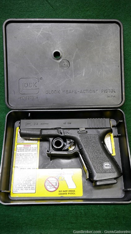 Glock G23 Gen 1 .40S&W Lightly Used with 1 Mag and Original Box-img-4