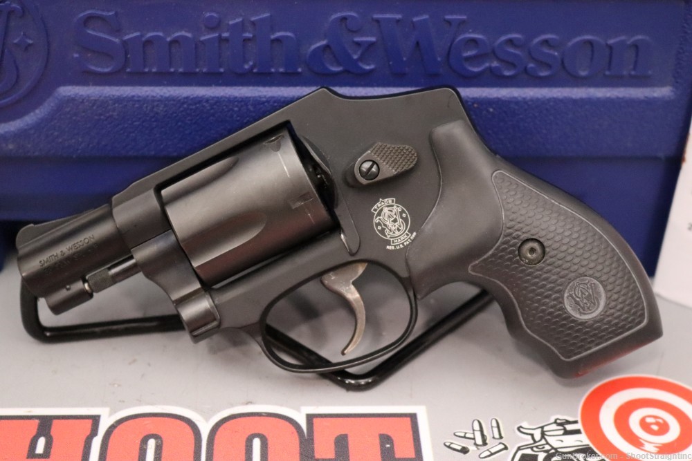 Smith & Wesson Model 442-1 Airweight 1.87" .38 SPL+P w/ Case-img-1