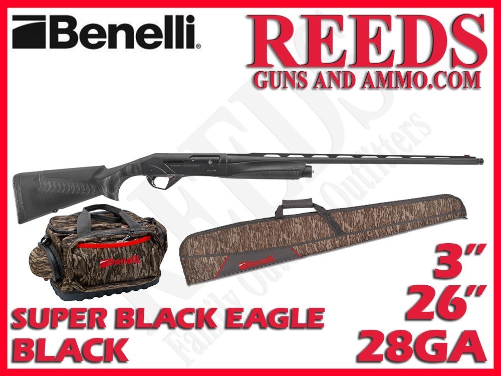 Benelli Super Black Eagle 3 Black 28 Ga 3in 26in 10330-img-0