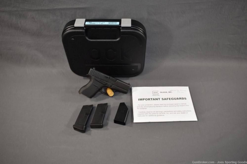 Glock 43 - 9mm Semi-Automatic Subcompact Pistol w/ Factory Case-img-0