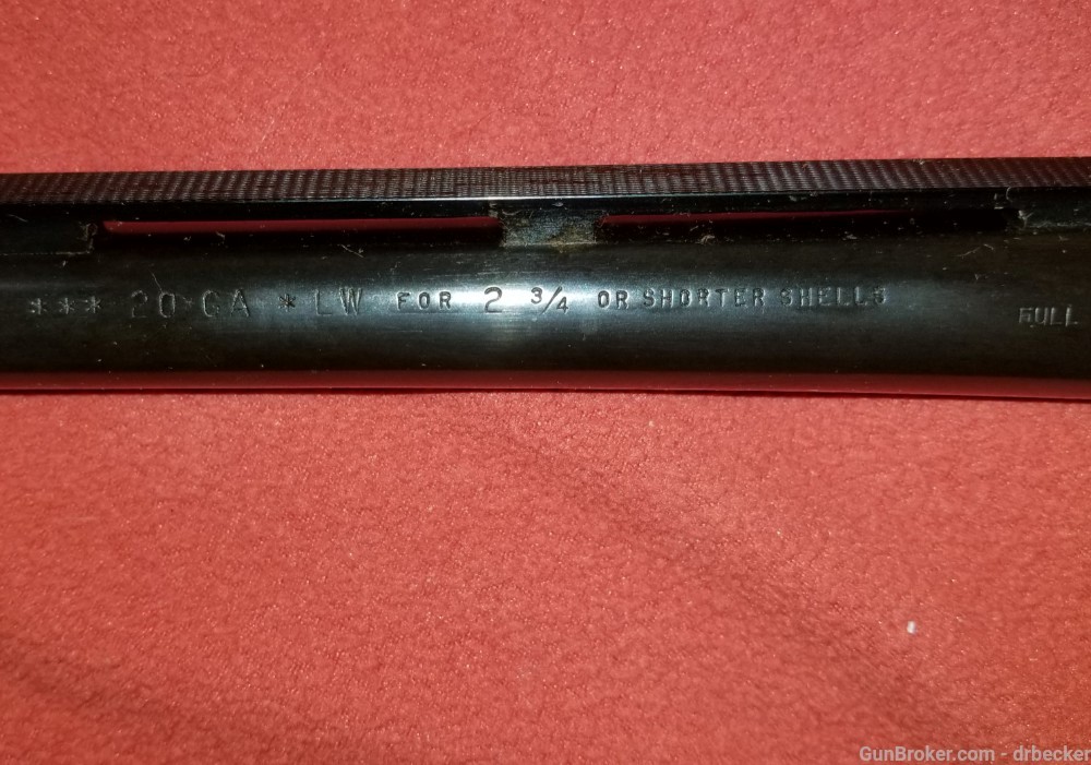 Remington 870 LW barrel 20 ga 28" VR  fixed full choke new-img-2