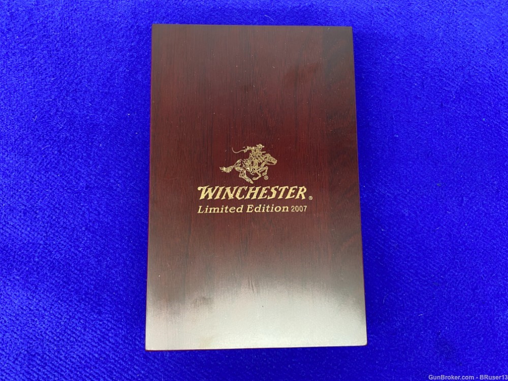 Winchester Limited Addition 2007 Knife  *PRISTINE COLLECTORS DISPLAY*-img-3
