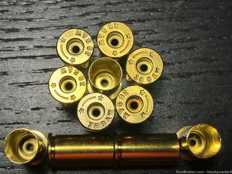 38 S&W, 38 Colt New Police Brass. Brand NEW Starline  QTY:100. Made in USA-img-0