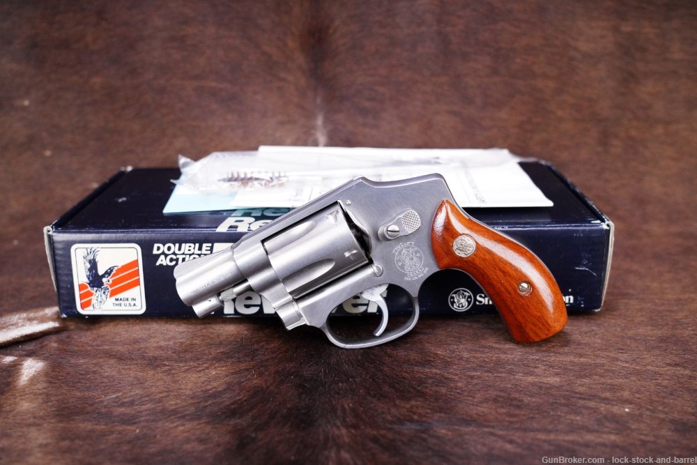 Smith & Wesson S&W 640 Centennial 103796 Stainless .38 Spl 2" DAO Revolver-img-3