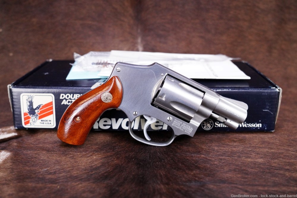Smith & Wesson S&W 640 Centennial 103796 Stainless .38 Spl 2" DAO Revolver-img-2