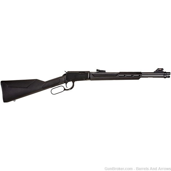 Rossi RL22181SY Rio Bravo Lever Action .22LR 18" BBL 15 Rds BK/SYN-img-0