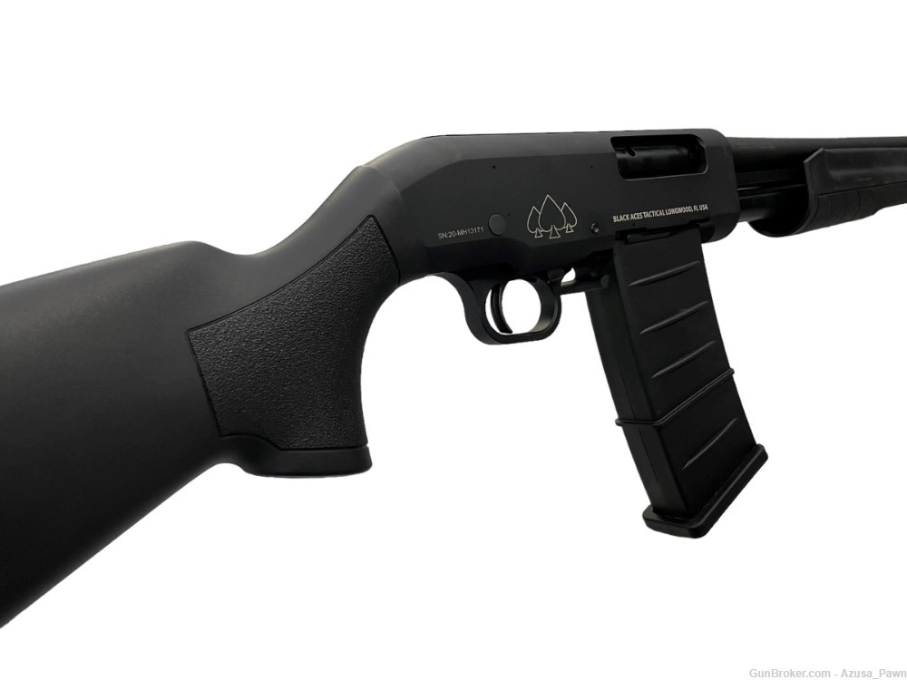 Black Ace Tactical Pro Series M Pump Shotgun 12 Ga. 18.5 In. NEVER FIRED-img-5