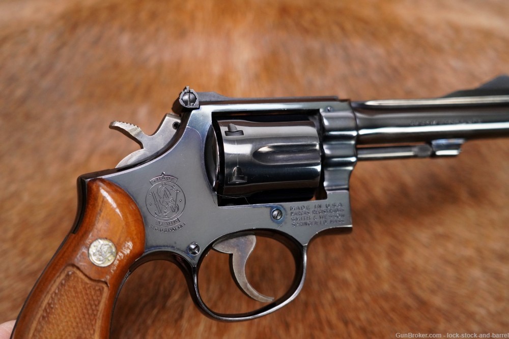 Smith & Wesson S&W Model 15-3 K-38 Masterpiece .38 Spl 4" Revolver 1972 C&R-img-6