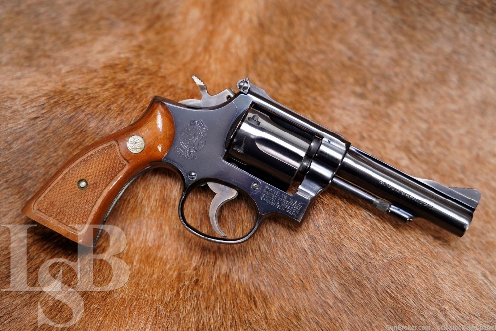 Smith & Wesson S&W Model 15-3 K-38 Masterpiece .38 Spl 4" Revolver 1972 C&R-img-0