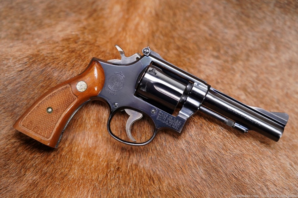 Smith & Wesson S&W Model 15-3 K-38 Masterpiece .38 Spl 4" Revolver 1972 C&R-img-2
