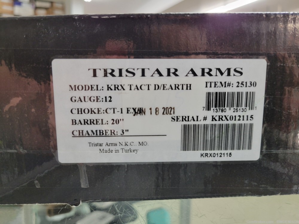 Tristar KRX Tactical FDE Semi Auto Shotgun 12 Ga 2 Mags-img-2