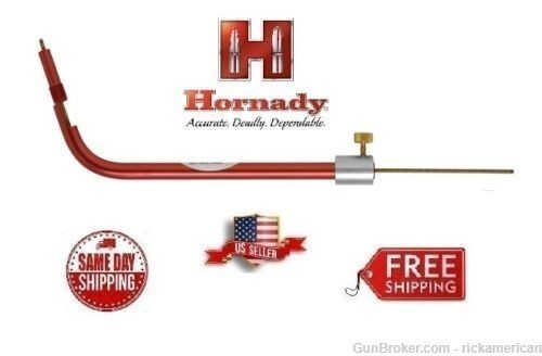 Hornady Lock-N-Load CURVED OAL Gauge C1550 + Modified Case for 358 Win B358-img-1