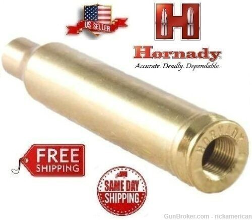 Hornady Lock-N-Load CURVED OAL Gauge C1550 + Modified Case for 358 Win B358-img-2
