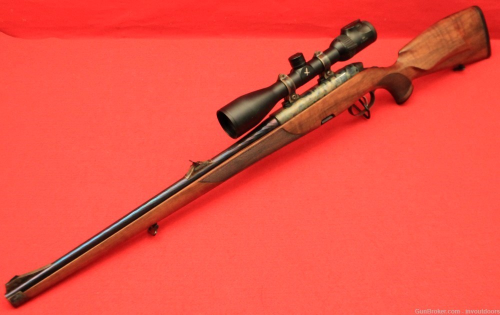 Steyr Mannlicher .308 Win full stock 20"-barrel Case Color Hardened rifle.-img-4
