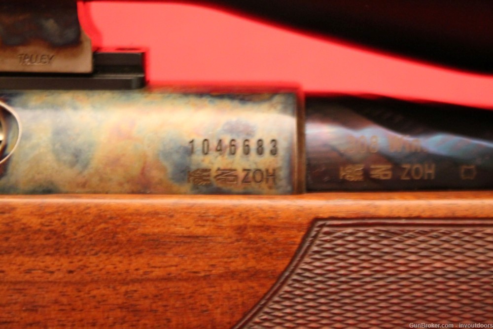 Steyr Mannlicher .308 Win full stock 20"-barrel Case Color Hardened rifle.-img-22