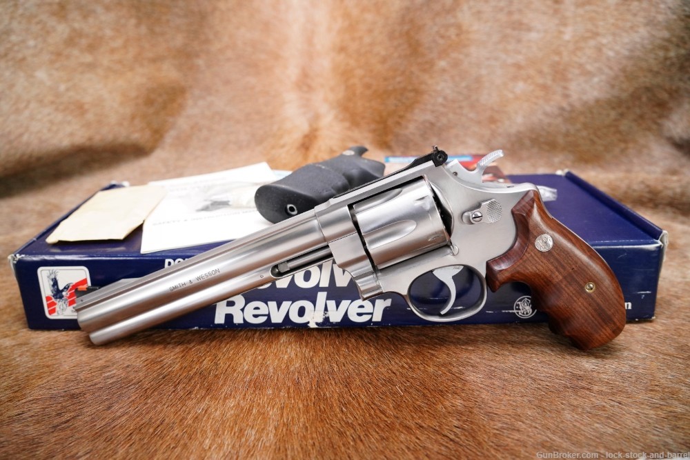 Smith & Wesson S&W Model 629-3 103659 .44 Mag 7.5" Stainless Revolver 1990s-img-3