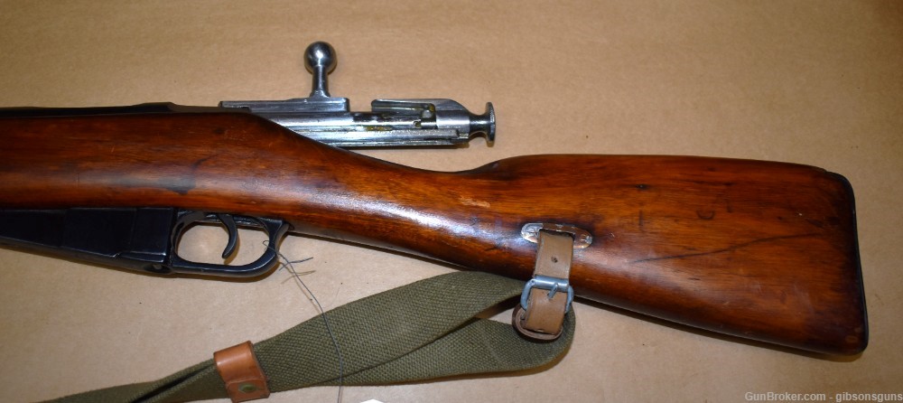 Russian 1939 Tula 91/30 Bolt-Action rifle, 7.62x54R-img-7