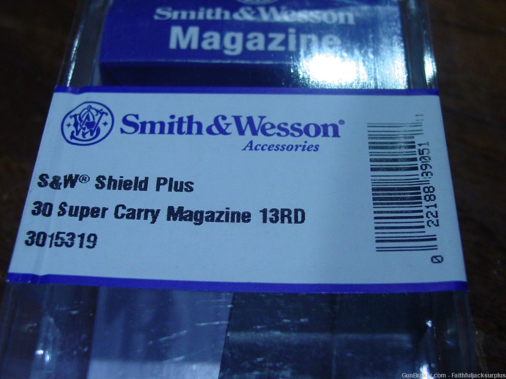 Smith & Wesson Shield Plus Handgun Magazine .30 Super Carry 13/rd-img-3