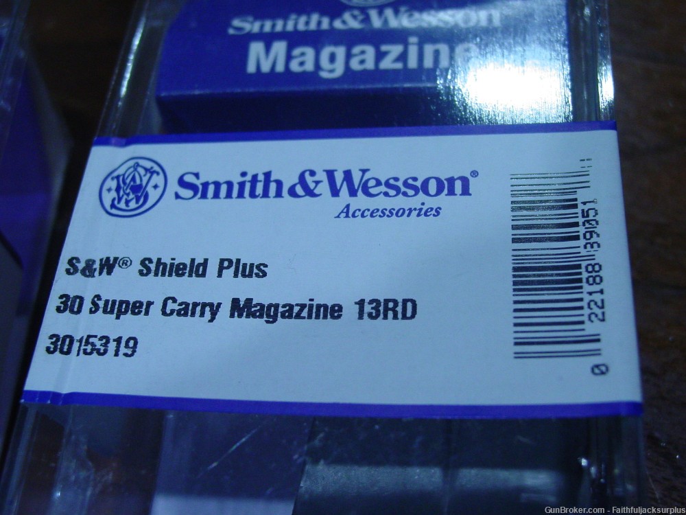 Smith & Wesson Shield Plus Handgun Magazine .30 Super Carry 13/rd-img-1