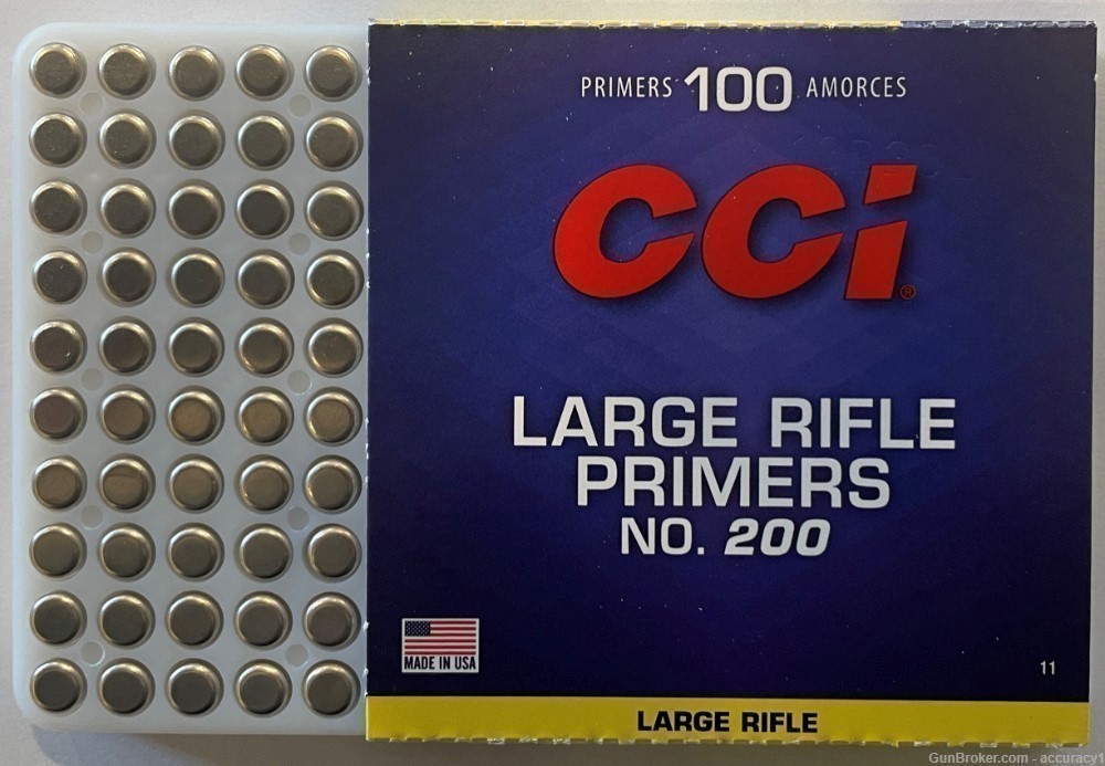 Primer LARGE RIFLE Primer (1,000 count)-img-1