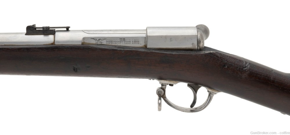 Rare Springfield Model 1871 Ward-Burton Rifle .50-70 (AL7436)-img-7