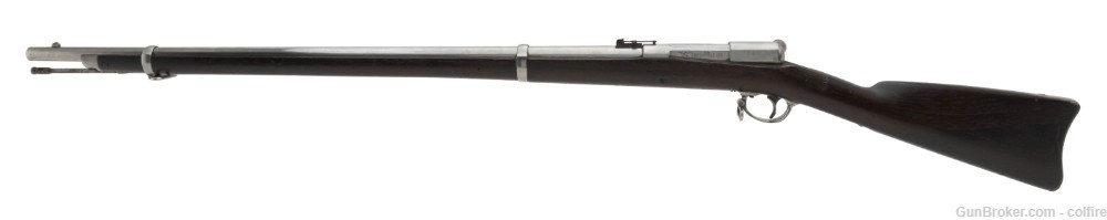 Rare Springfield Model 1871 Ward-Burton Rifle .50-70 (AL7436)-img-4