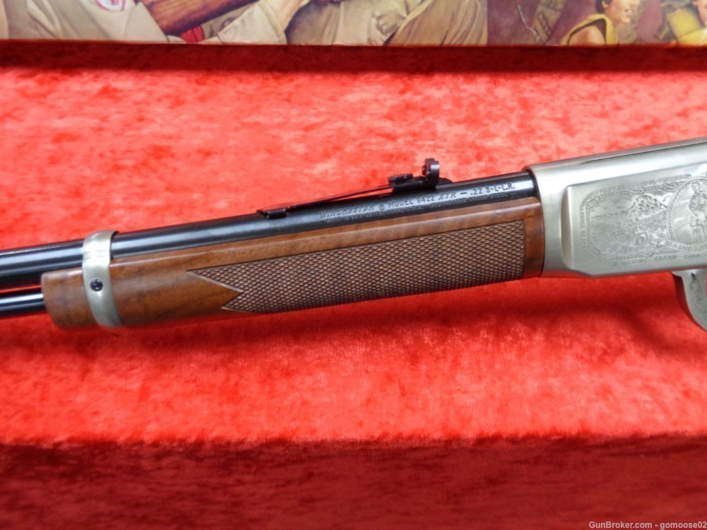 WINCHESTER Model 9422 BOY SCOUT Commemorative High Grade Wood WE TRADE! -img-8