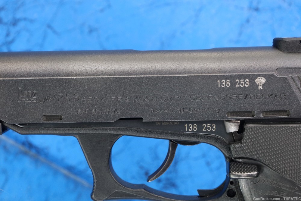 HECKLER AND KOCH P9S SPORT 9MM MADE IN GERMANY -img-7