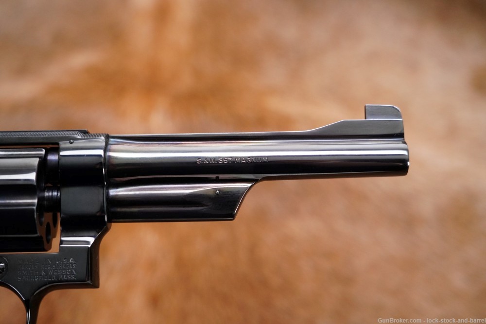 Smith & Wesson S&W Model 27-2 .357 Magnum 6" DA/SA Revolver, 1973 C&R-img-9