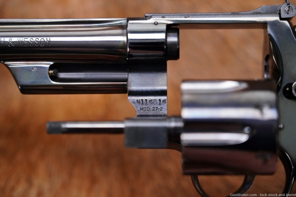 Smith & Wesson S&W Model 27-2 .357 Magnum 6" DA/SA Revolver, 1973 C&R-img-10