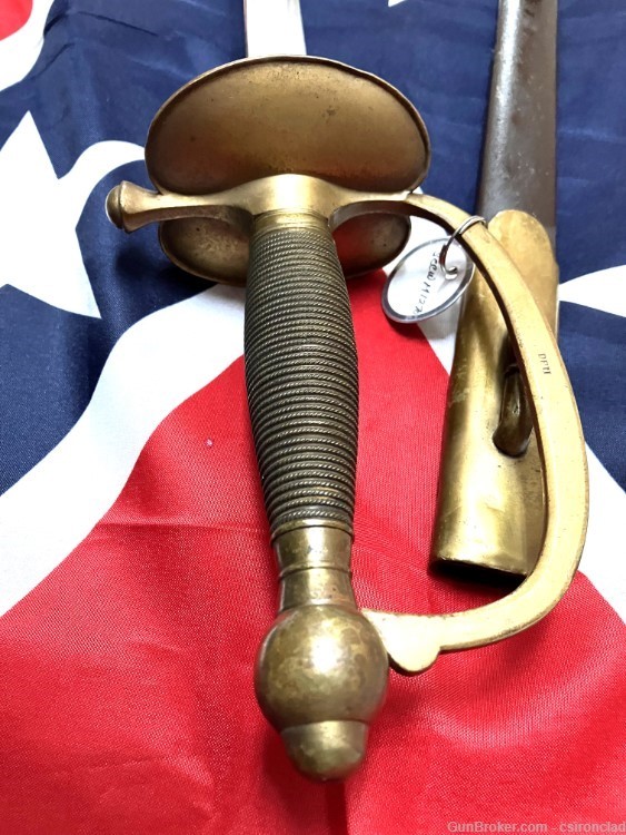 NCO Sword model 1840 original Civil War-img-11