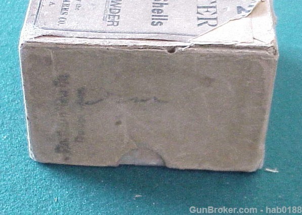 Vintage Winchester Repeater Paper Shot Shells 24 Ga 2 Pc Shotgun Box Empty-img-2
