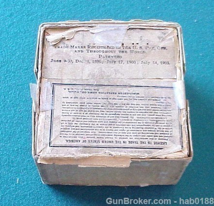 Vintage Winchester Repeater Paper Shot Shells 24 Ga 2 Pc Shotgun Box Empty-img-6
