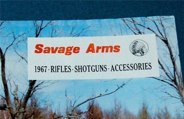 Vintage 1967 Savage Arms Rifles Shotguns Accessories Catalog-img-2
