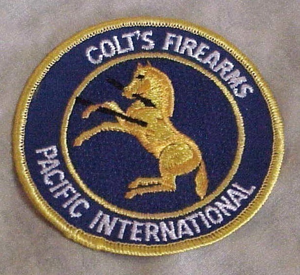 1974 Colt's Firearms Pacific International Patch-img-0