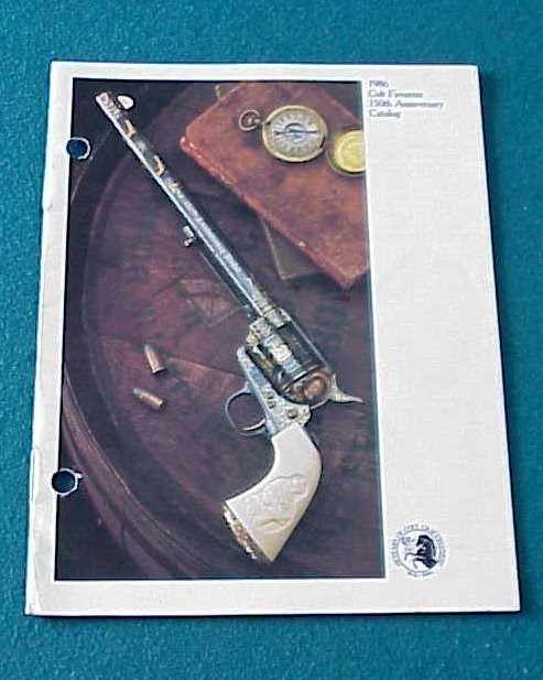 Original Colt Firearms 1986 Catalog Pocket Edition-img-0