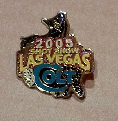 2005 Shot Show Colt Pin in Las Vegas, Nevada-img-0