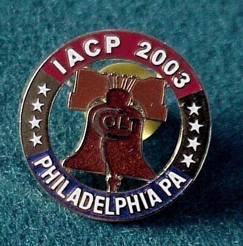 2003 IACP Int Association Police Chiefs Colt Pin-img-0