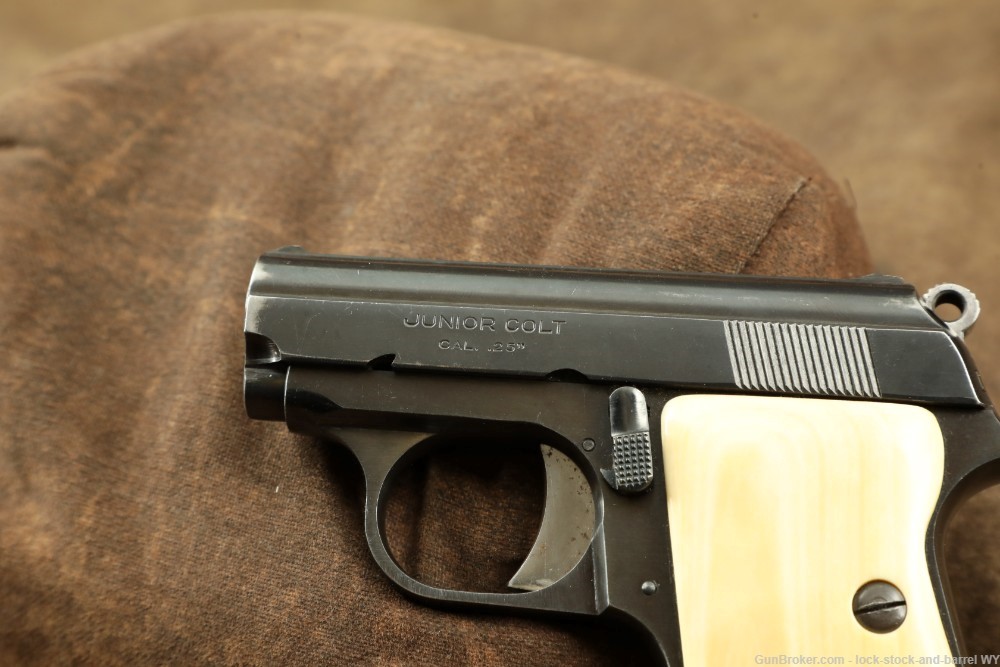 Colt Junior Model .25 ACP Semi-Automatic Pocket Pistol MFD 1965 C&R-img-20