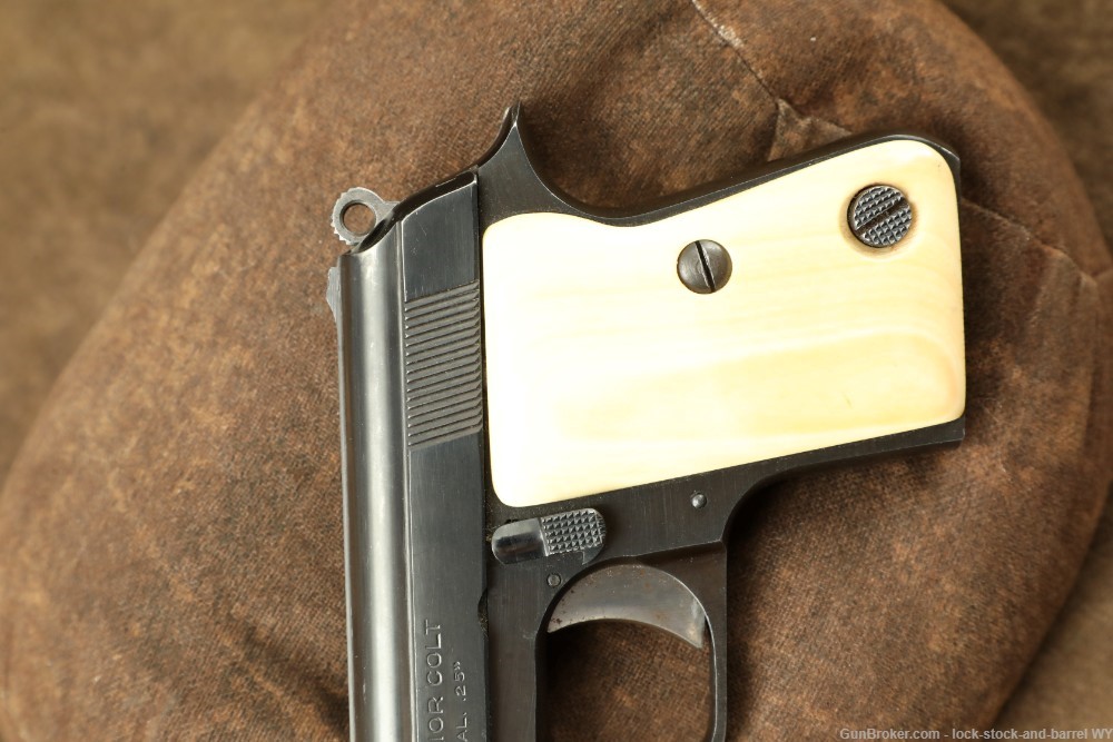 Colt Junior Model .25 ACP Semi-Automatic Pocket Pistol MFD 1965 C&R-img-8