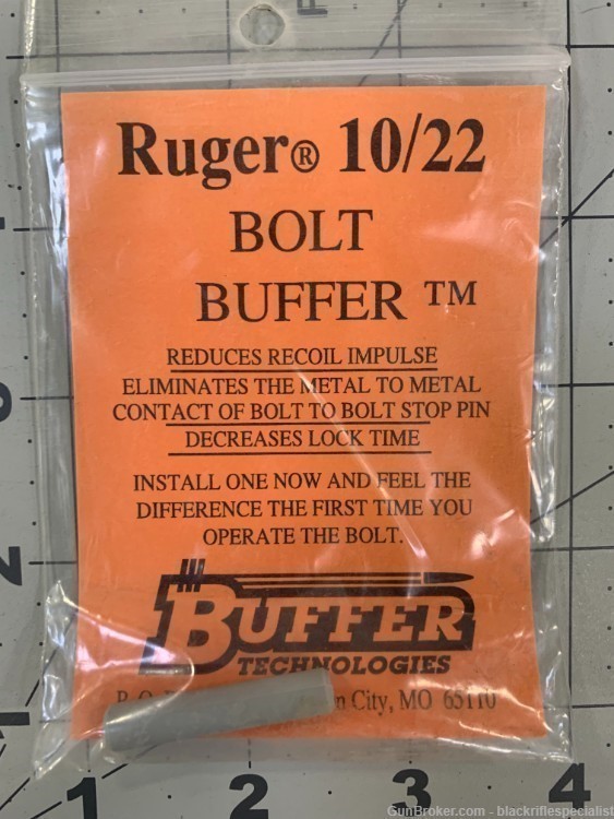 Buffer Technologies Ruger 10/22 10 22 Recoil Buffer -img-0